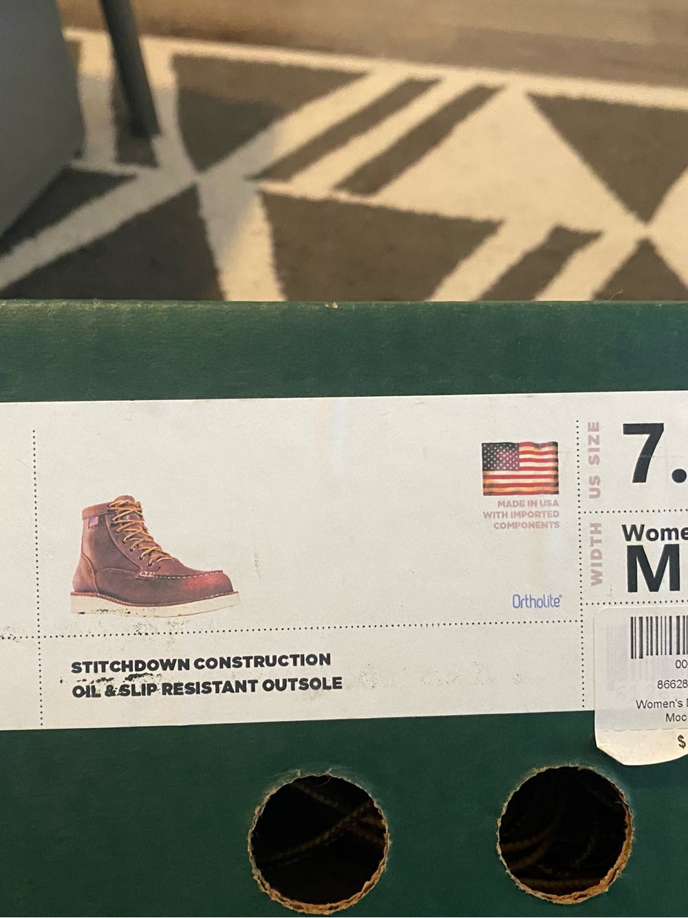 Women’s Danner Bull Run Moc Toe Boot - Picture 10 of 11